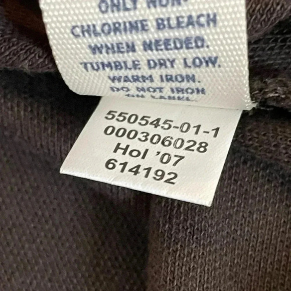 Old Navy Polo Shirt Mens Size XL Argyle Diamond Brown Beige White Y2K - Picture 7 of 10